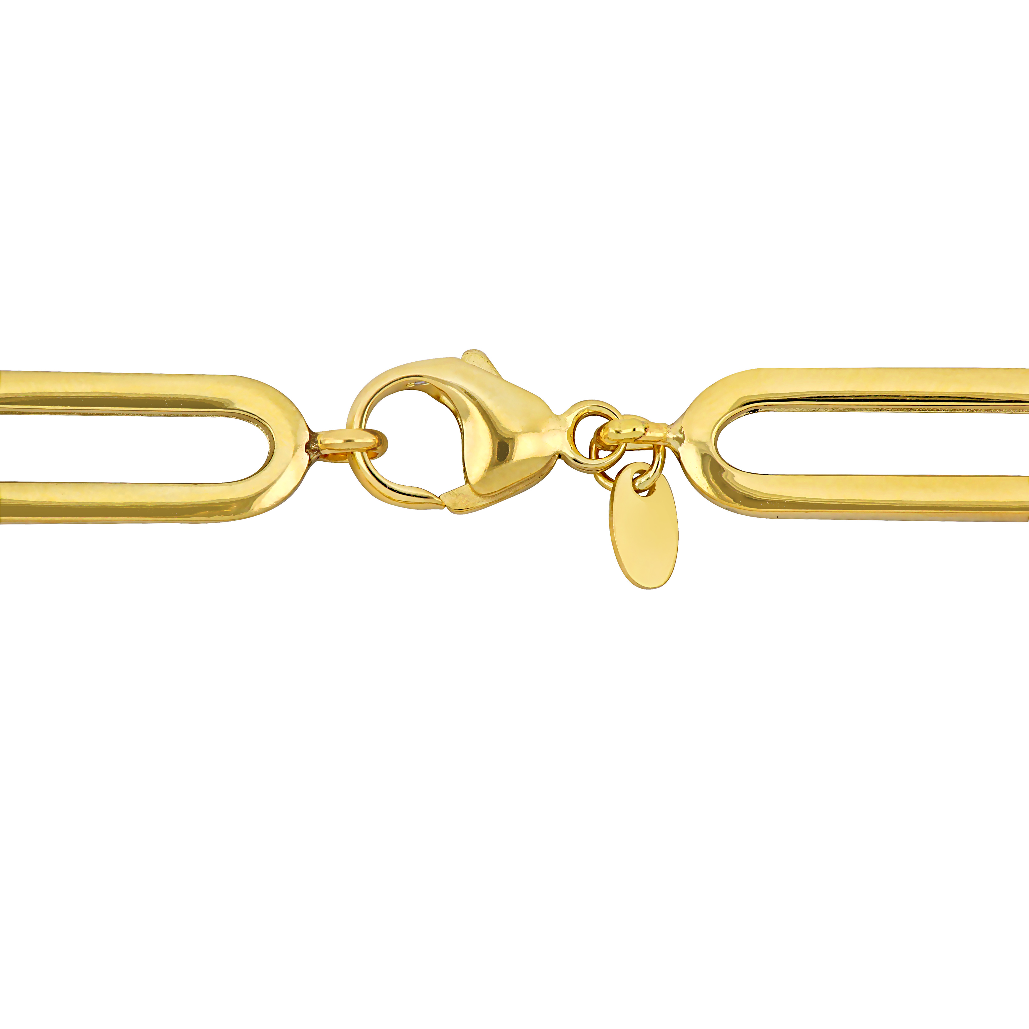 Oval Link Bracelet in 14K Yellow Gold - 8 in.