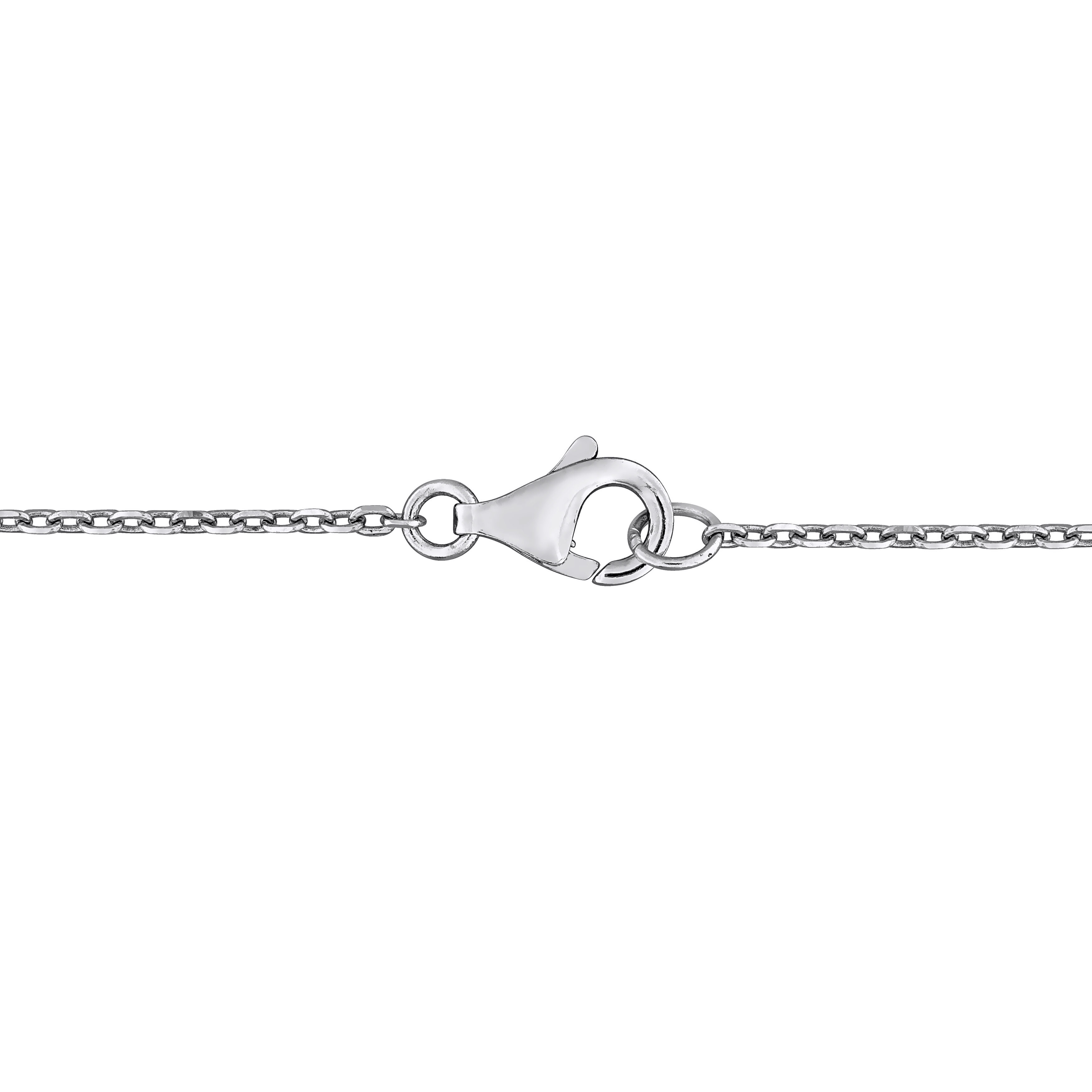 3.5-4mm Cultured Freshwater Pearl Bolo Bar Bracelet in Sterling Silver - 7.5 in + 1 ext